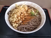 「たぬきそば」@そば処 武田 春日店の写真