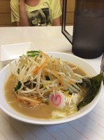 「ラーメン並 野菜 750円＋50円」@つけ麺 HERO'Sの写真