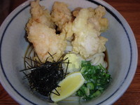 「鶏天ぶっかけ(冷)(650円)」@うどん番長の写真