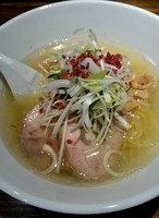 「梅しそ塩ラーメン」@ラーメン どんぐりの写真