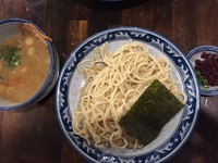 「海老辛子つけそば」@中華そば・つけそば 浜屋の写真