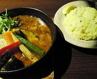 「やさい１５品目大地の恵み　１０８０円」@スープカレー GARAKUの写真