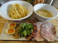 「特製鶏つけソバ」@NOODLE STOCK 鶴おかの写真