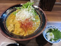 「究極　雲丹ラーメン（３８００円）＋チーズ追い飯１５０円」@究極のラーメン屋 いち花の写真