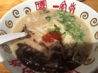 「赤丸新味（並）620円」@博多一風堂 大名本店の写真