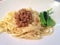 「GW限定小麦三昧 汁なし担々麺」@らーめん芝浜の写真