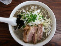 「濃厚煮干そば　麺大盛」@中村屋総本山の写真