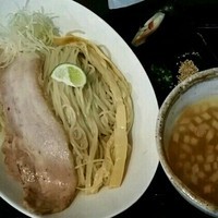 「【１日２０食限定】コーレーグスの海老塩つけめん ８８０円」@龍のひげの写真
