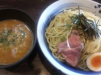 「味玉つけ麺(大) 柚」@麺処 景虎 戸塚安行店の写真