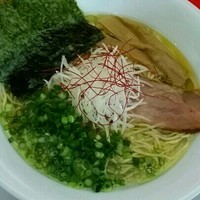 「鶏中華そば（塩） ７００円」@らーめん専門 唯一無二、の写真
