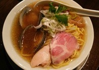 「白ハマグリそば　800円」@立ち呑み居酒屋 金町製麺の写真