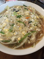 「チャンポン700円」@中華料理 金来の写真