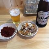 スーパードライ＋お通し＋辛味