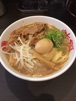 「肉玉そば 500円 開店サービス」@徳島中華そば 徳福 神田店の写真