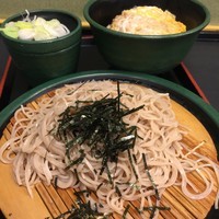 「かつ丼セット（￥650）」@ゆで太郎 東池袋春日通り店の写真