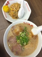 「鶏ガラ醤油ラーメン焼めしセット」@らーめん一力堂 太田店の写真