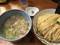 「塩つけ麺・大（950円）」@銀座 朧月の写真