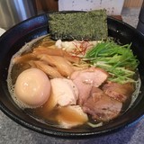 【コラボ発売記念】川越中華そば(中盛)+味玉¥850