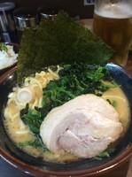 「ラーメン ほうれん草」@金町商店の写真