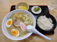 「『塩ラーメン定食(￥850)』」@大黒庵 本店の写真