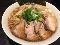 「特製煮干しそば」@中華そば しながわの写真