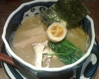 「鶏煮干し中華そば」@鶏そば十番 156 ICHIKORO 麻布十番店の写真