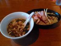 「期間限定 煮干しつけそば」@ストライプ ヌードルズの写真