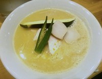 「鶏白湯SOBA （150519）」@銀座 篝の写真