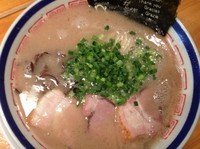 「ラーメン（ばりかた）」@博多長浜らーめん 田中商店の写真