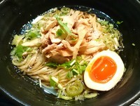 「【夏季限定】冷やし肉そば 780円」@龍のひげの写真