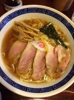 「中華そば600円（麺少なめ170g）」@にぼっしー中華そば家の写真