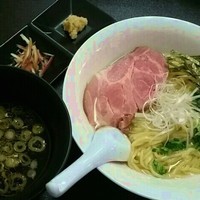 「【１日３０食限定】冷やしニボつけ麺 ８００円」@へべれ家の写真
