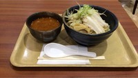 「つけ麺 鶏ガラ味噌スープ 810円」@播州明石ラーメン 135 前橋リリカ店の写真