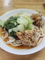 「（冷）天ぷら小2ヶ400円」@立喰そば・うどん ふじの写真
