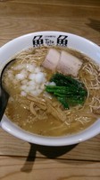 「焦がし荒煮干しらぁ麺」@立川中華そば とと ホンテンの写真