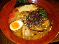 「ラーメン700円チーズ(無料トッピング)」@分田上の写真