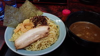 「濃厚魚介つけ麺　２玉　（800円）」@二代目 ホームラン軒の写真