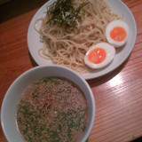 とんこつつけ麺７００円＋茹で玉子(ｸｰﾎﾟﾝ)