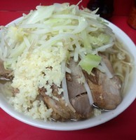 「豚入り小ラーメン」@ラーメン二郎 千住大橋駅前店の写真