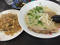 「Bセット(ラーメン＋半チャーハン)」@麺屋 わの写真
