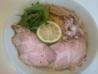 「【限定】冷た～い煮干しそば ～フレッシュライムを添えて～」@麺や 彩～iro～の写真