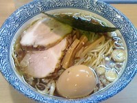 「中華そば　煮玉子トッピング」@中華そば 多賀野の写真