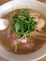 「【限定】特濃 鯵煮干そば」@中華そば よしかわの写真