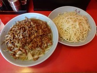 「チャーシューやさいつけそば」@丸長 目白店の写真