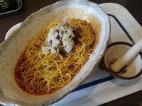 「【限定】汁なしタンタン麺　「３辛」　（大盛り）」@無奏天生の写真