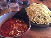 「辛味つけ麺 辛味MAX」@つけ麺屋 やすべえ 練馬店の写真