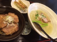 「しおわさびラーメン」@手打ちラーメン 月ヶ瀬支店の写真