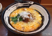 「酸辣麺＋小ライス(800円＋150円)」@らーめん屋 小川の写真