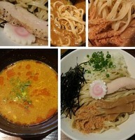 「【限定】鶏ほぐしカレーつけ麺880円」@麺や 蒼 AOIの写真