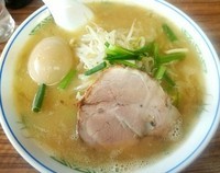 「福座ラーメン＋煮玉子 （150523）」@麺や 福座の写真